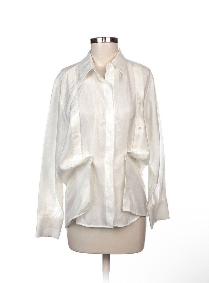 İpekyol Beyaz Kadın Gömlek - Görsel 2