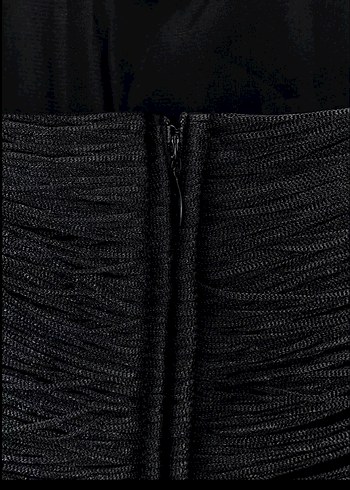 Zara Halter Yaka Püsküllü Elbise - Görsel 3