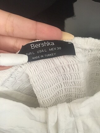 Bershka Bershka Beyaz Elbise