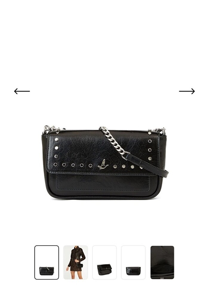 Beymen Club Siyah Deri Çanta - Görsel 2