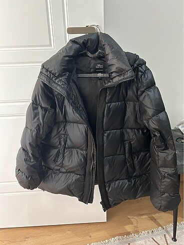mavi marka oversize şişme mont