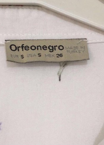 Orfeonegro Gömlek - Görsel 2