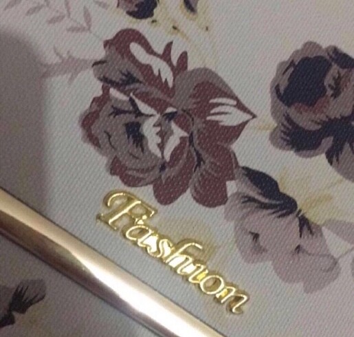 Fashion Çiçek Desenli Portföy Çanta - Görsel 2