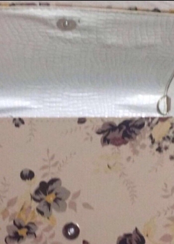 Fashion Çiçek Desenli Portföy Çanta - Görsel 4