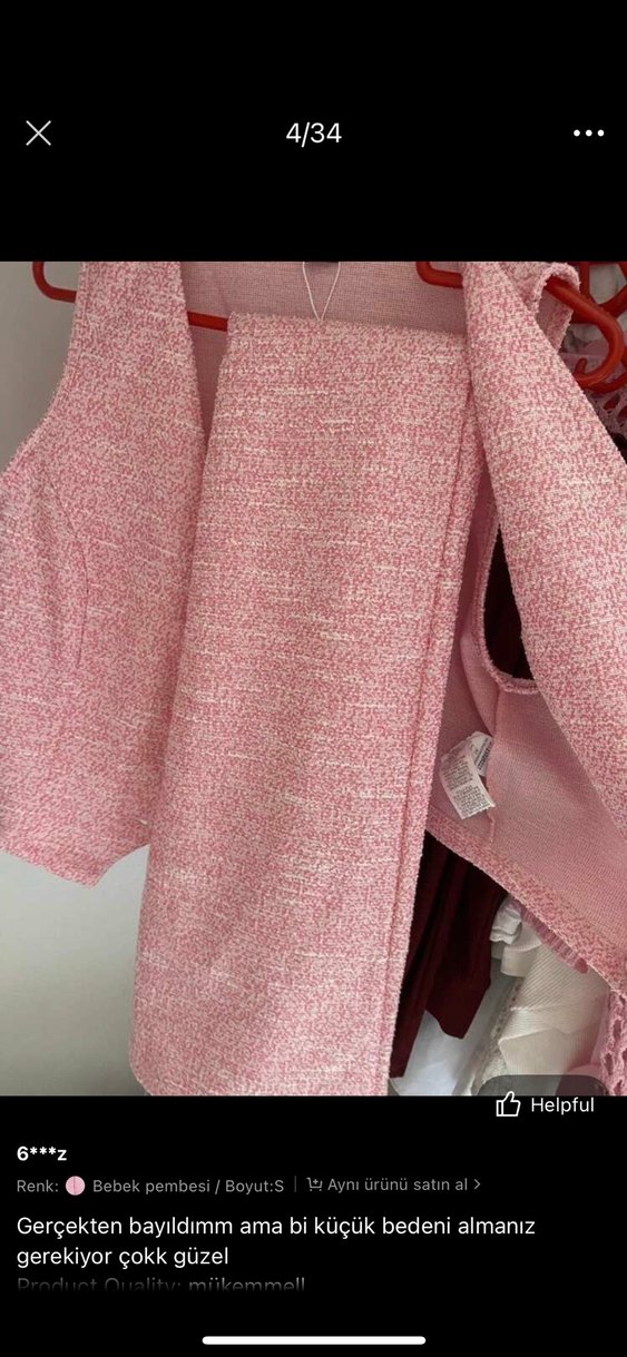 Pembe Midi Kadın Takım Elbise - Görsel 5