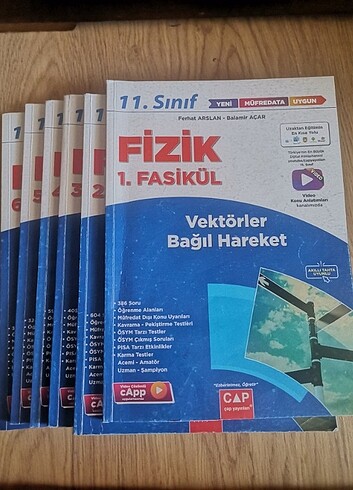 11.sınıf fizik test kitabı 
