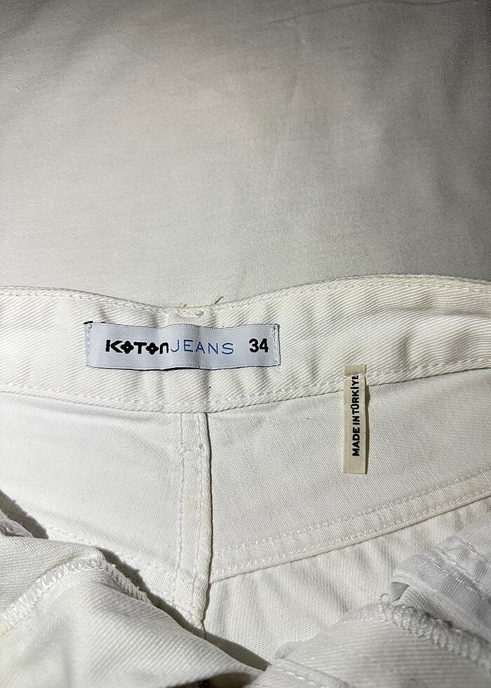 Jean şort - Görsel 3