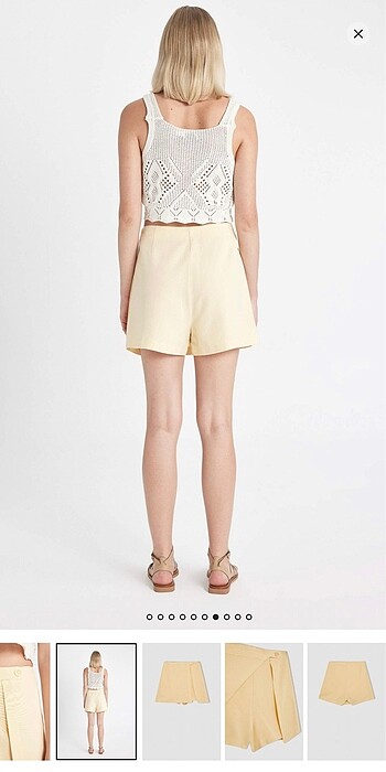 Defacto şort etek - Görsel 6