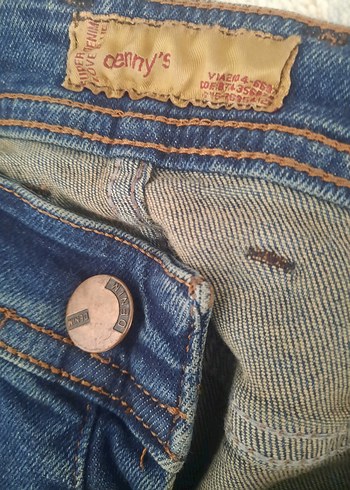 Erkek Mavi Regular Fit Denim Jean - Görsel 3