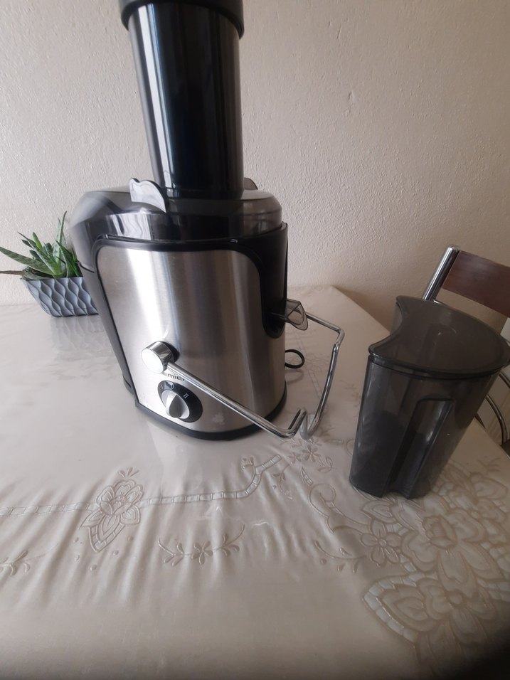 Gri Paslanmaz Çelik Katı Meyve Sıkacağı - Görsel 2