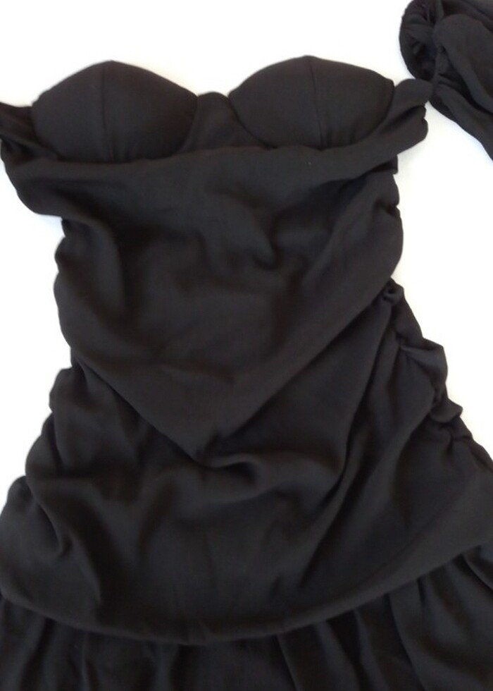 Siyah mini abiye - Görsel 2