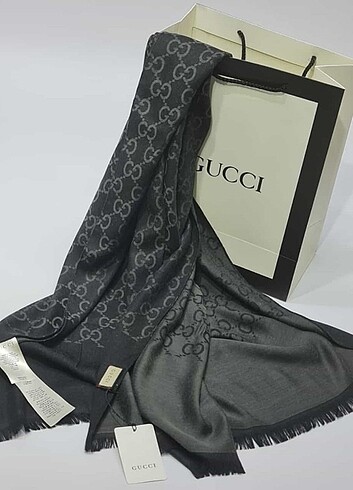Gucci yün kaşmir şal