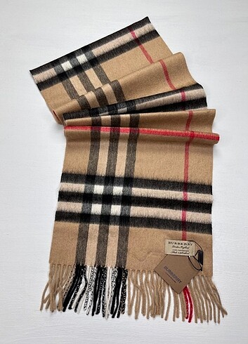  Beden Burberry yün kaşmir atki