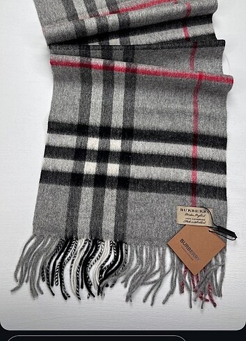 Burberry yün kaşmir atki