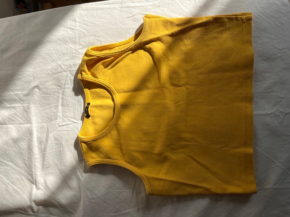 Parlak Sarı  Atlet - Görsel 2