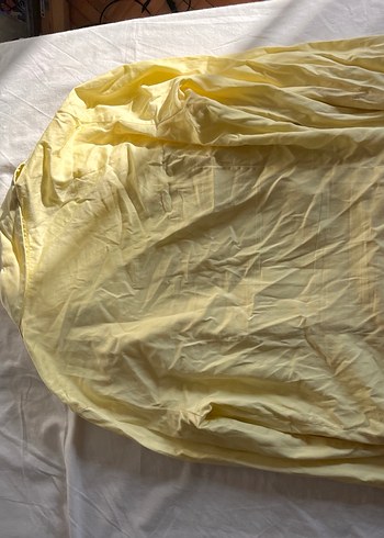 Sarı Düğmeli Hamile Gömleği - Görsel 2