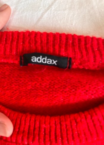 Kadın Çok Renkli Yünlü Uzun Kollu Kazak - Görsel 2