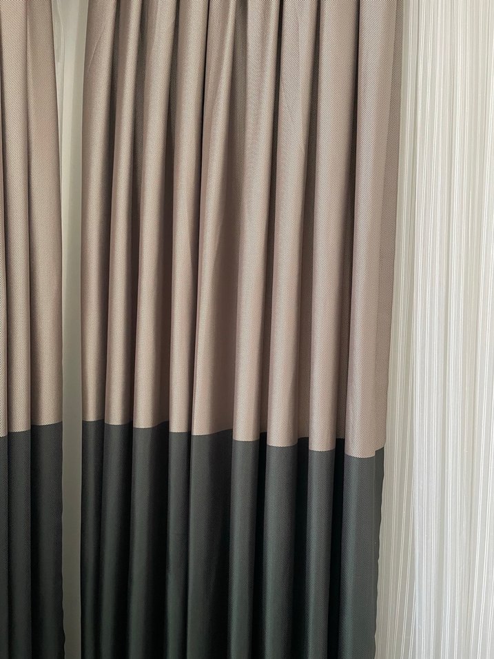 Modern Klasik Bej fon Perde - Görsel 2