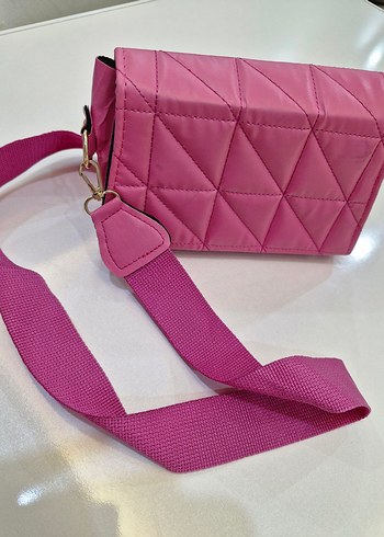 Pembe Kadın Günlük Omuz Çantası