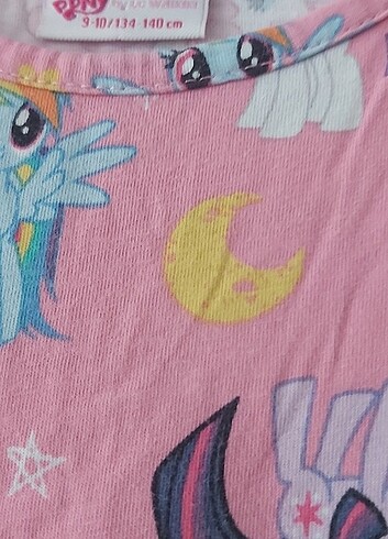9 Yaş Beden pembe Renk LCW marka kız çocuk elbise