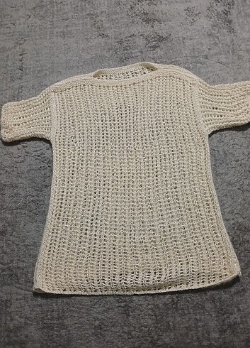 El örmesi kısa kol kazak - Görsel 3