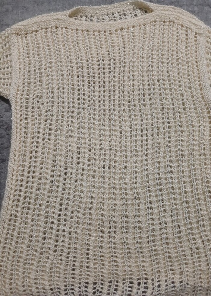 El örmesi kısa kol kazak - Görsel 2