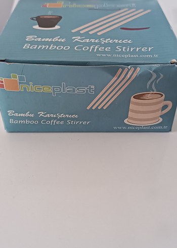 Diğer Niceplast Bambu Kahve Karıştırıcı