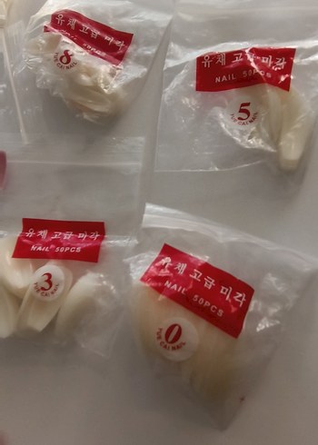 Beyaz Takma Tırnak Seti - Görsel 4