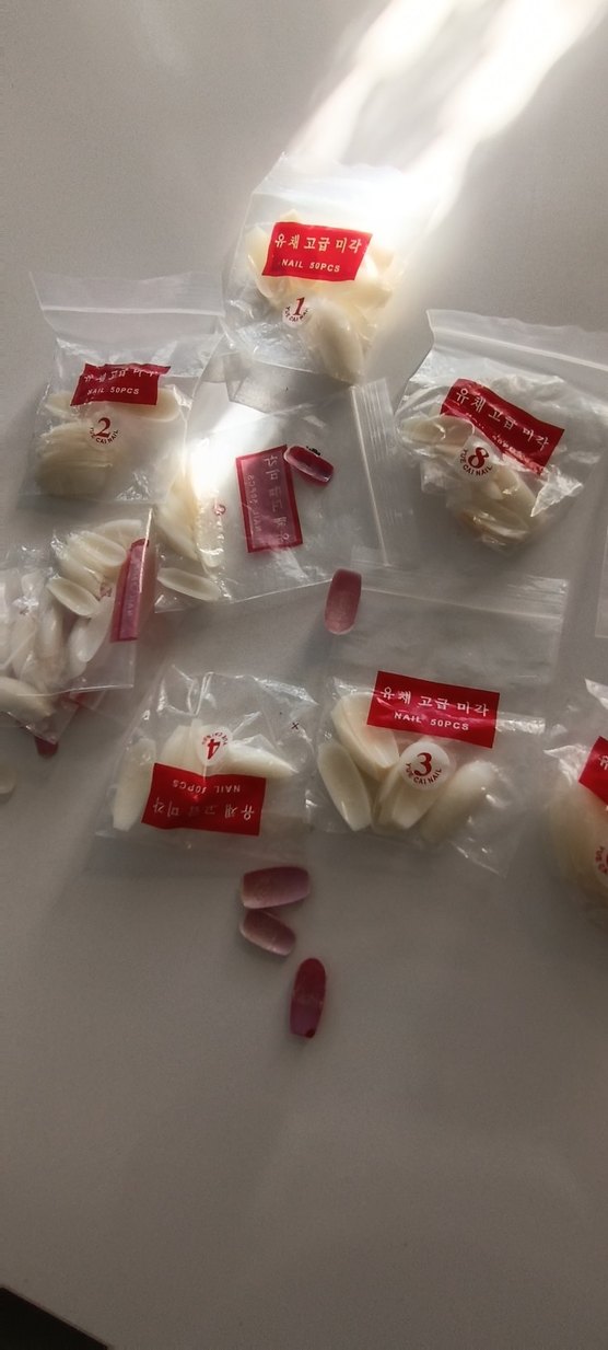 Beyaz Takma Tırnak Seti - Görsel 2