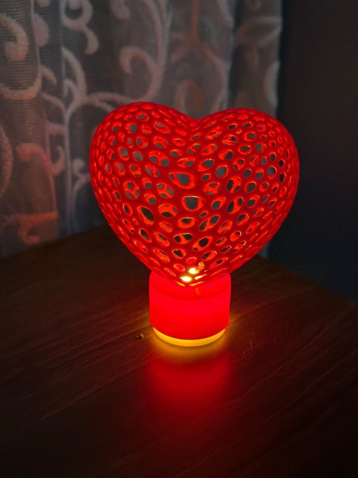 Kırmızı Kalp Figürlü Dekoratif Objeler - Görsel 2