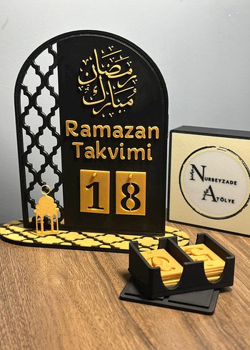 Ramazan Takvimi - Nurbeyzade Atölye - Görsel 3