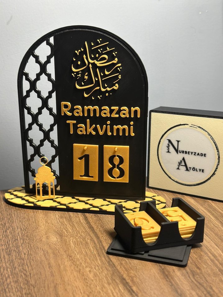 Ramazan Takvimi - Nurbeyzade Atölye - Görsel 3