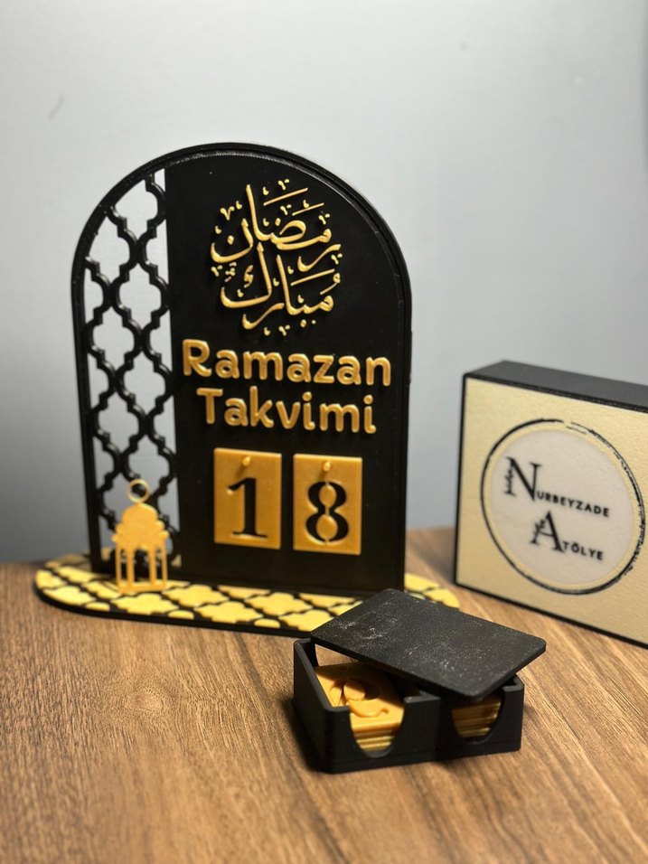 Ramazan Takvimi - Nurbeyzade Atölye - Görsel 2