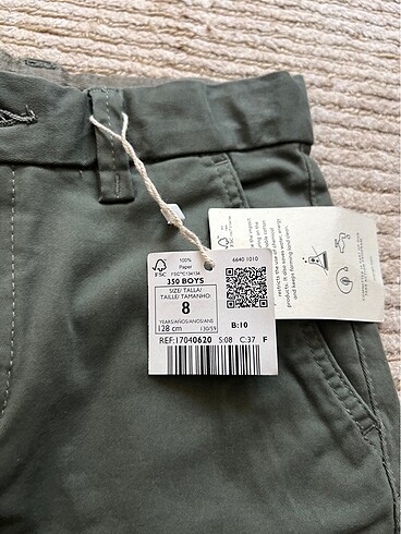 Mango Kids Mango etiketli erkek çocuk pantolon