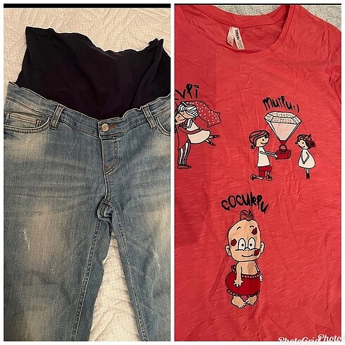 Kot ve tshirt