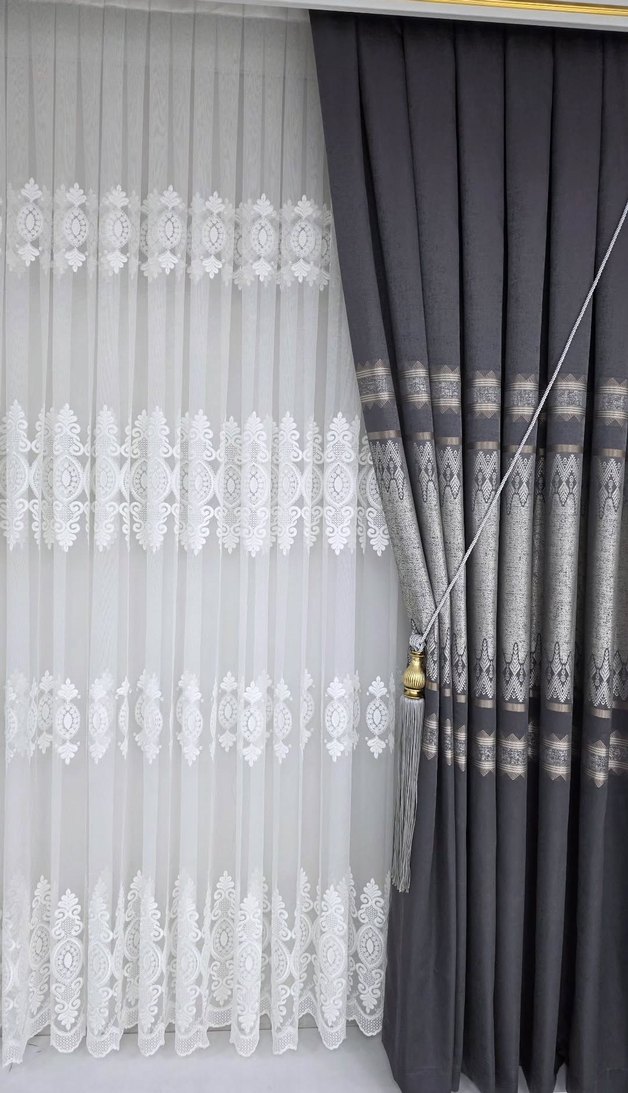 tül işlemeli - Görsel 3