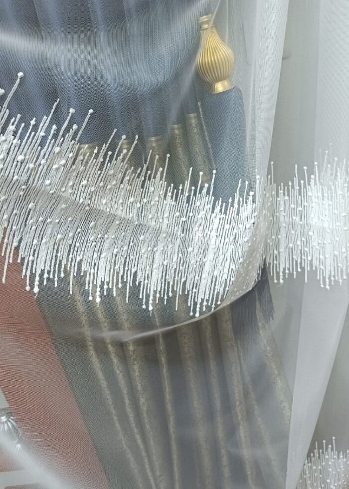 Brode zemin tül perde - Görsel 2