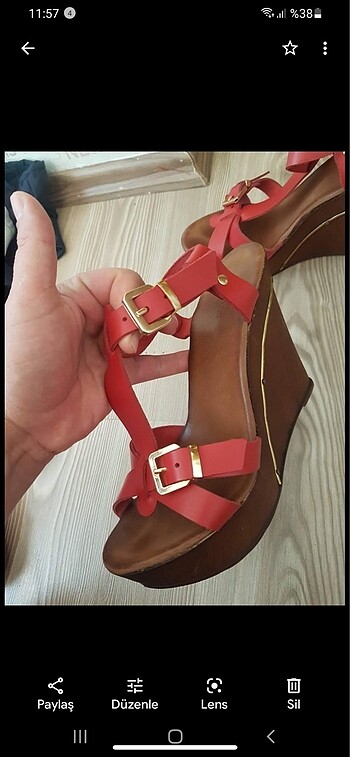Diğer Dolgu topuk sandalet