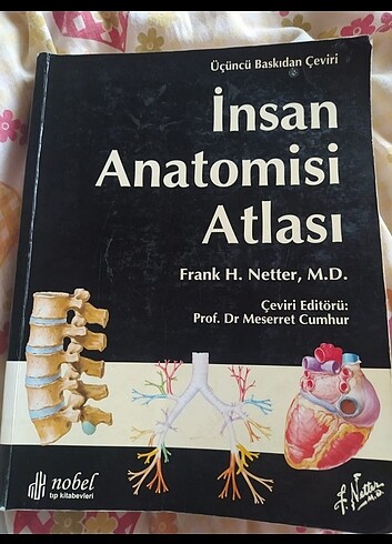 İnsan anatomisi atlası kitabı