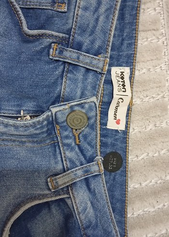 Koton Mavi Normal Kesim Kadın Denim Pantolon