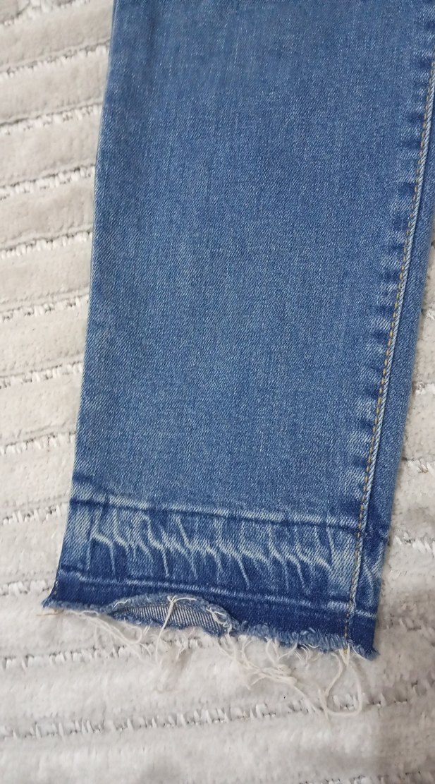 Mavi Normal Kesim Kadın Denim Pantolon - Görsel 4