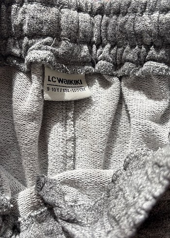 Gri Erkek Çocuk Fermuarlı Rahat Şort - Görsel 2