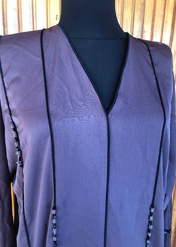 Abiye tesettür elbise - Görsel 2