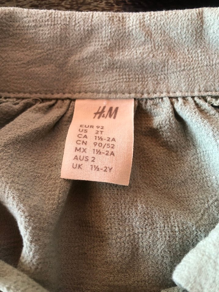 H&M kız çocuk gömlek - Görsel 3