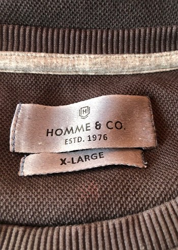 homme&co erkek sweatshirt - Görsel 4