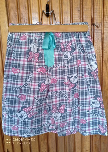 m Beden çeşitli Renk Mini Pijama Şortları