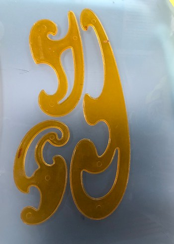 pistole cetvel takımı - Görsel 4