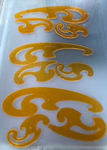 pistole cetvel takımı - Görsel 2