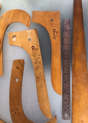 ahşap riga cetvel seti - Görsel 5