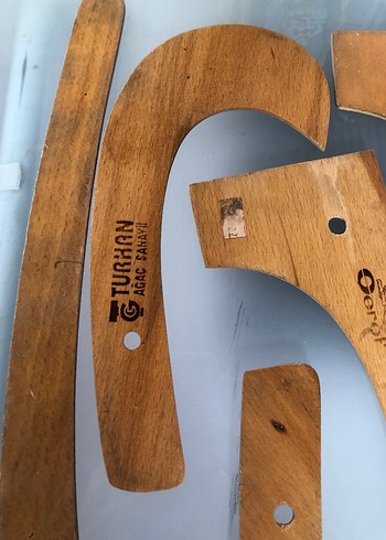 ahşap riga cetvel seti - Görsel 2